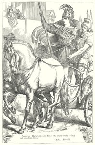 Troïlus et Cressida (gravure) - Henry Courtney (after) Selous