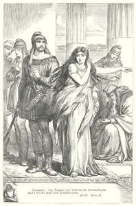 Troïlus et Cressida (gravure) - Henry Courtney (after) Selous