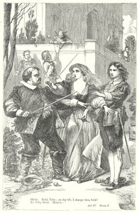 Twelfth Night (gravure) - Henry Courtney (after) Selous