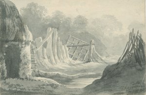 Lichfield - Édiale : dessin au lavis sépia, nd [1788-1855] - Henry Curzon Allport
