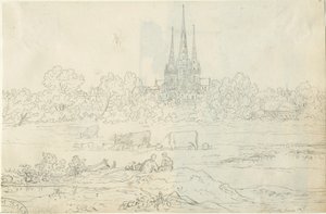 Cathédrale de Lichfield - Vue est