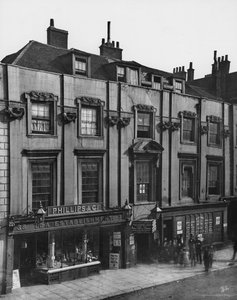 Maison Shaftesbury, rue Aldersgate, vers 1880 - Henry Dixon