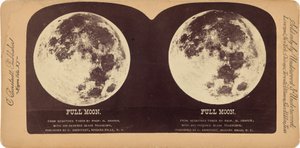 "Pleine lune", 1860 (photo) - Henry Draper
