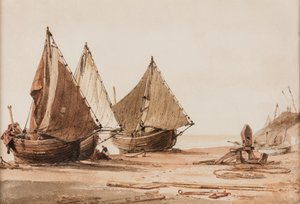 Scène de côte - Henry Edridge