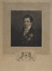 Portrait de Kyrill Alexandrovich Naryshkin 1786-1838 - Henry Edward Dawe
