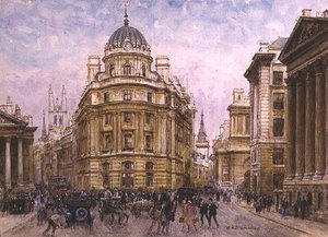 Devant le Mansion House, Londres