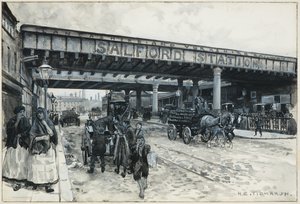Gare de Salford, New Bailey Street - Henry Edward Tidmarsh