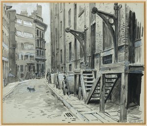 Samedi Après-Midi en Ville - Henry Edward Tidmarsh