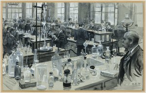 Le Laboratoire Chimique, École de Grammaire - Henry Edward Tidmarsh