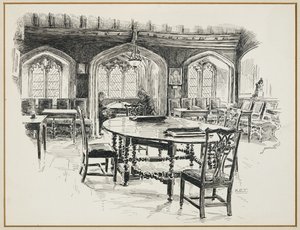 Salle de lecture, Chetham College