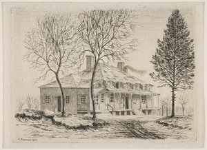 Maison Somerindyck des Scènes du Vieux New York, 1870 - Henry Farrer