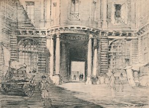 Double-ligné avec des palais abandonnés, vers 1927 - Henry Franks Waring