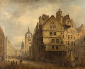 Le Vieux West Bow, Édimbourg - Henry G. Duguid