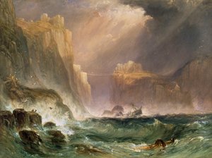 Carrick-y-Rede, côte d