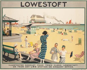 Affiche publicitaire pour Lowestoft - Henry George Gawthorn