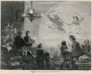 La lanterne magique (gravure) - Henry George Hine