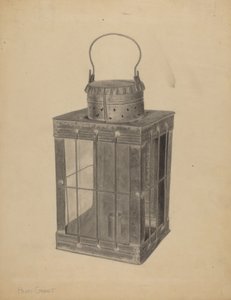 Lanterne pour bougie - Henry Granet