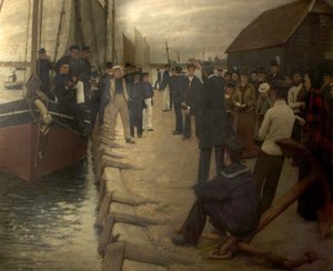 Une mission pour les marins, 1891 - Henry Herbert La Thangue
