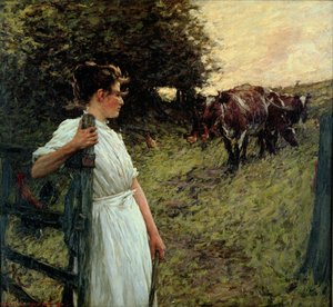 La fille du fermier, années 1890