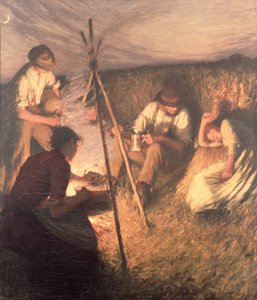 Le souper des moissonneurs, 1898