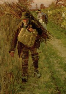 Le bûcheron, 1894 - Henry Herbert La Thangue