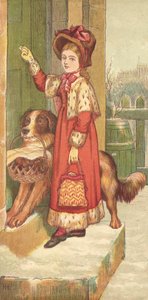 La charité de la princesse (lithographie en couleur) - Henry Hetherington Emmerson