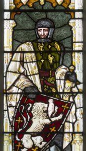Cambridge, Trinity College, Heaton Butler & Bayne, Henry Holiday, Simon de Montfort, 1870, adapté de Carl Almquist - Henry Holiday