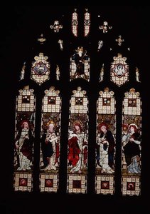 Christ et les quatre évangélistes