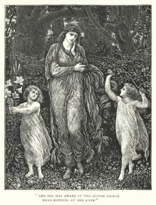 Les jolis enfants (gravure) - Henry Holiday