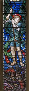 Yeovil, St John The Baptist, Lowndes & Drury, Henry Holiday, L