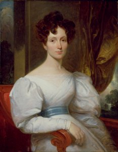 Portrait de Fanny Kemble Butler (1809-93) - Henry Inman