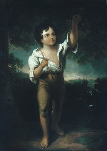 Le jeune pêcheur - Henry Inman