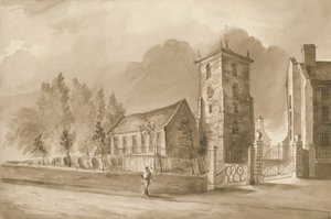 Église de Willenhall, vers 1844 - Henry James Noyes