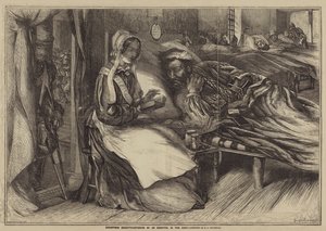 Charité de Noël, intérieur d
