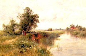 Sur la Tamise près de Wallingford - Henry John Kinnaird