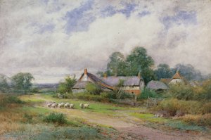 Retour du marché, un hameau du Bedfordshire - Henry John Sylvester Stannard