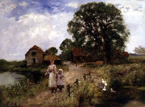 Le chemin près de la rivière