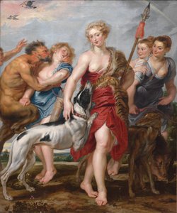 Diane et ses nymphes partant pour la chasse - Henry Joseph Redouté