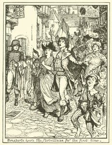 Bonaparte entend la Marseillaise pour la première fois - Henry Justice Ford