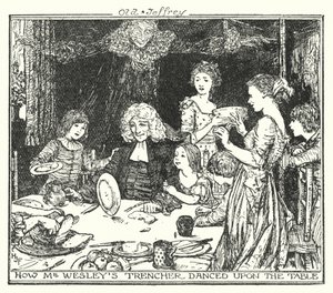 Comment la truelle de M. Wesley a dansé sur la table (litho) - Henry Justice Ford