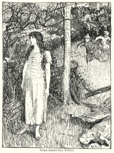 Jeanne entend la Voix (litho)