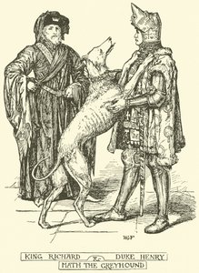 Le roi Richard et le duc Henry Math le lévrier - Henry Justice Ford