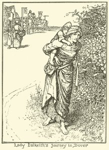 Le voyage de Lady Dalkeith à Douvres - Henry Justice Ford
