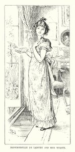 Mademoiselle de Laistre et sa belette - Henry Justice Ford
