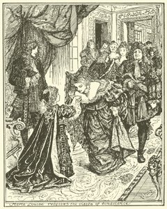 Marie Louise reçoit les visites de condoléances - Henry Justice Ford