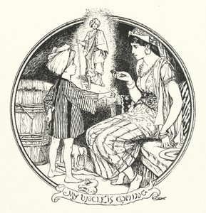 Mon oncle arrive (gravure) - Henry Justice Ford