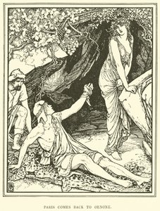 Paris revient à Œnone - Henry Justice Ford