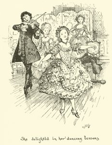 Elle se réjouissait de ses leçons de danse - Henry Justice Ford