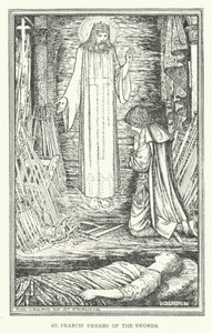 Saint François rêve des épées - Henry Justice Ford