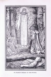 Saint François rêve des épées - Henry Justice Ford